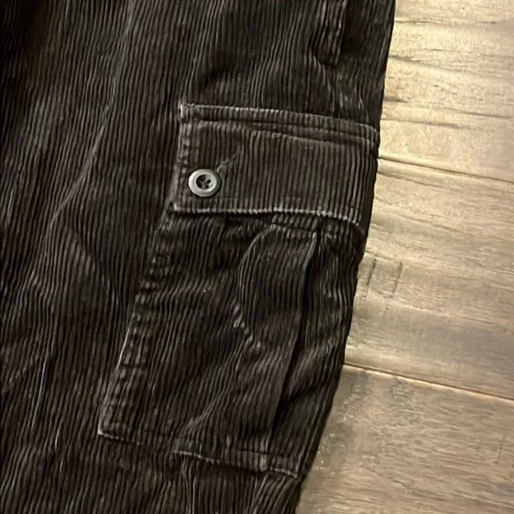 Polo Ralph Lauren Corduroy Cargo Pants Vintage Brown Mens Size 40x30
